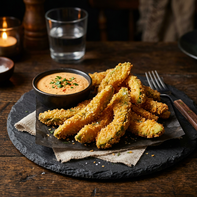 Battered Avocado Fries